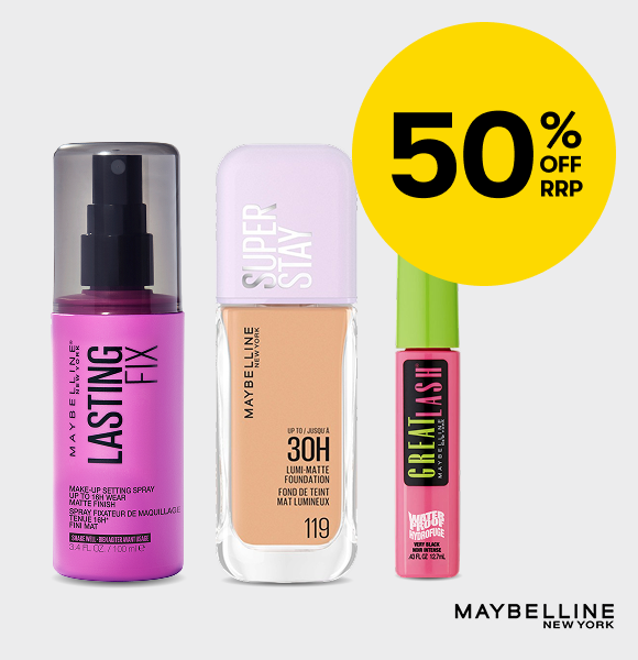 50% OFF RRP