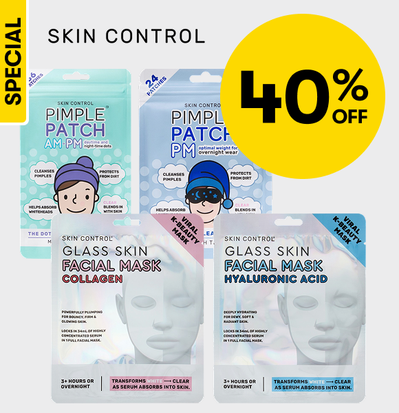 40% OFF Selected Skin Control 