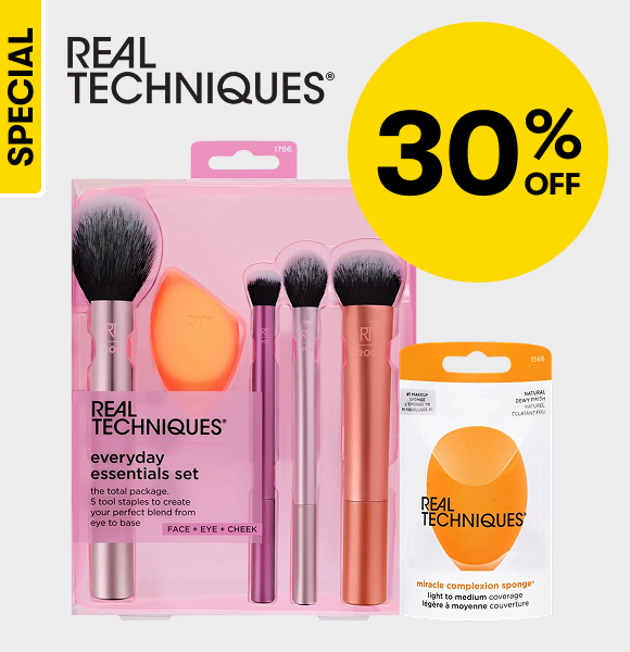 30% OFF Real Techniques