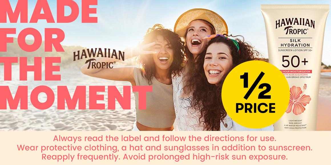 1/2 Price Hawaiian Tropic