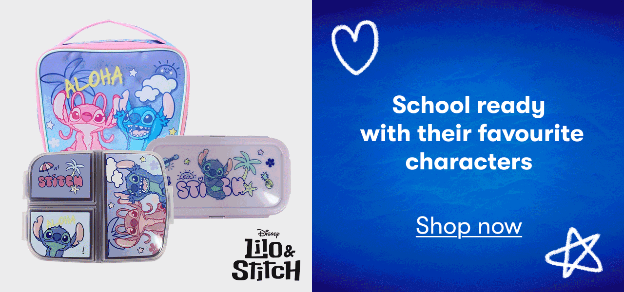 School ready with their favourite characters