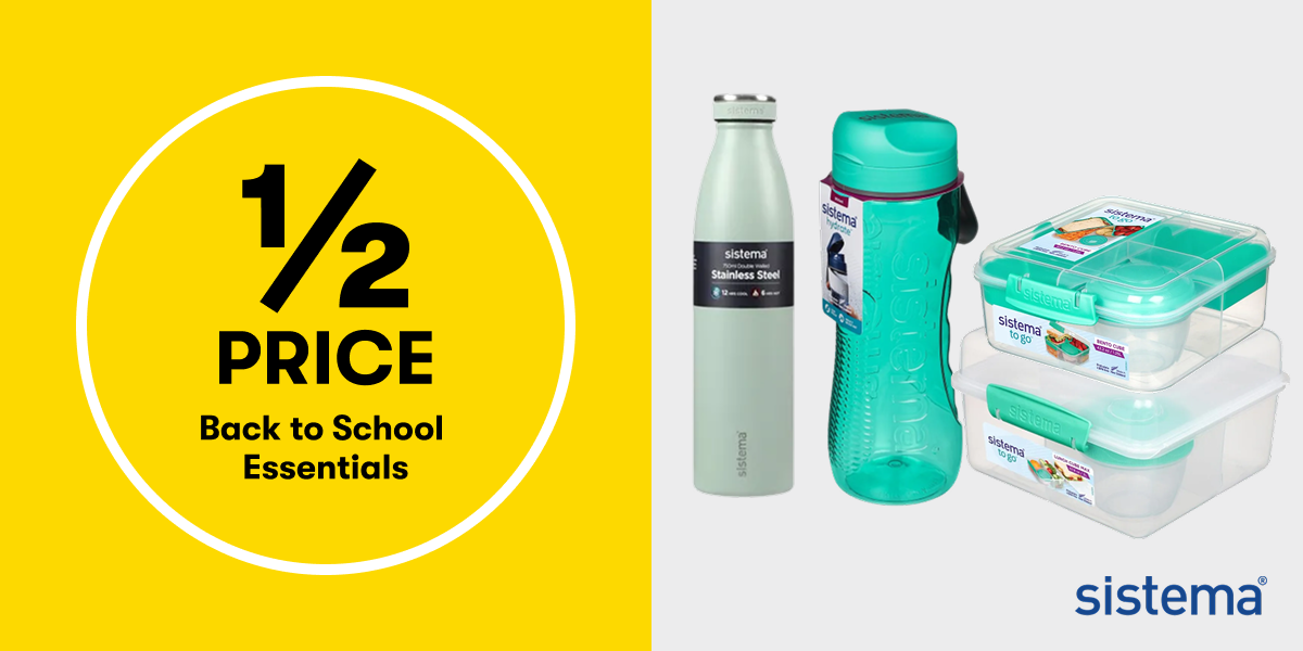1/2 PRICE Back to school essentials