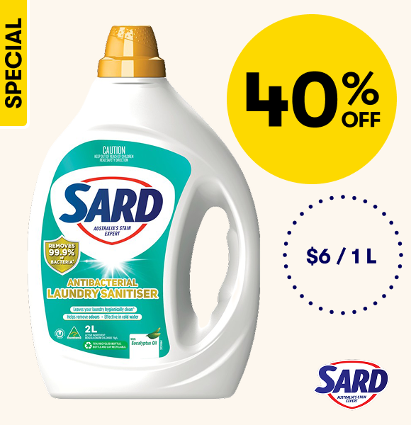 40% OFF | $6 / 1 L