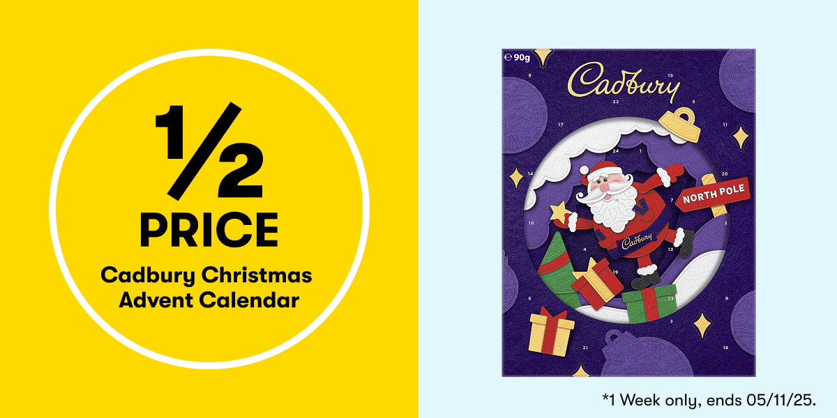 Cadbury Christmas Advent Calendar 1/2 PRICE