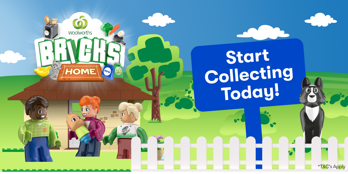 Woolworths Bricks Home | Start Collecting Today