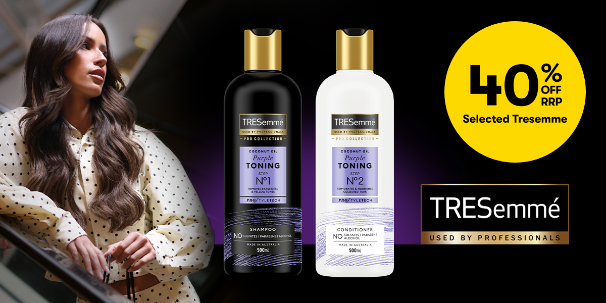 40% OFF RRP Selected Tresemme