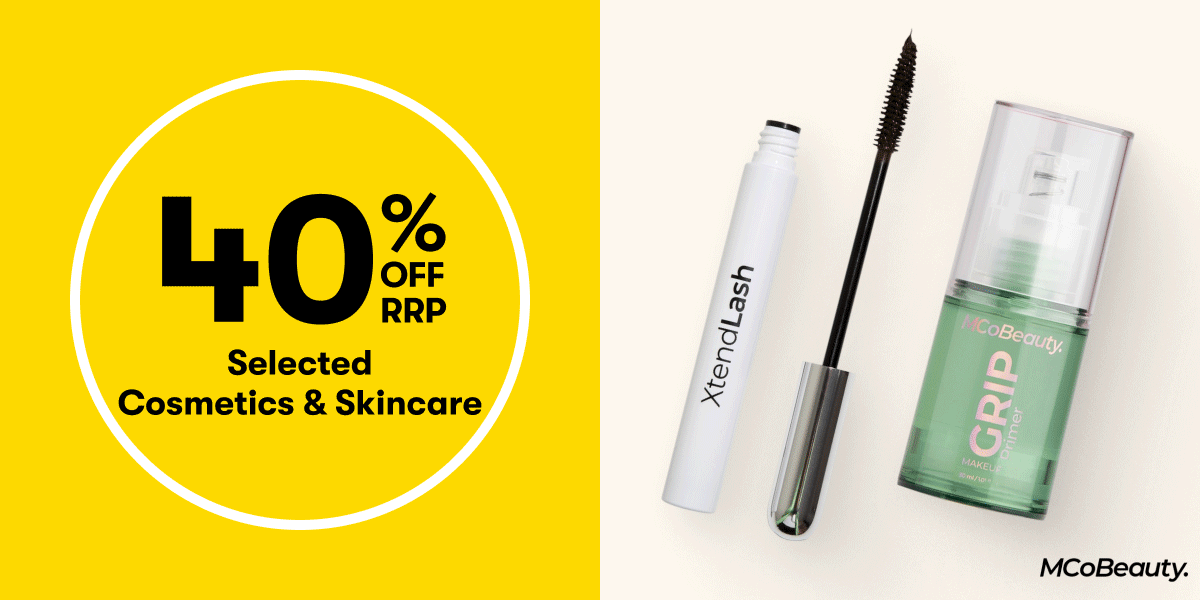 40% OFF RRP Selected Cosmetic & Skincare