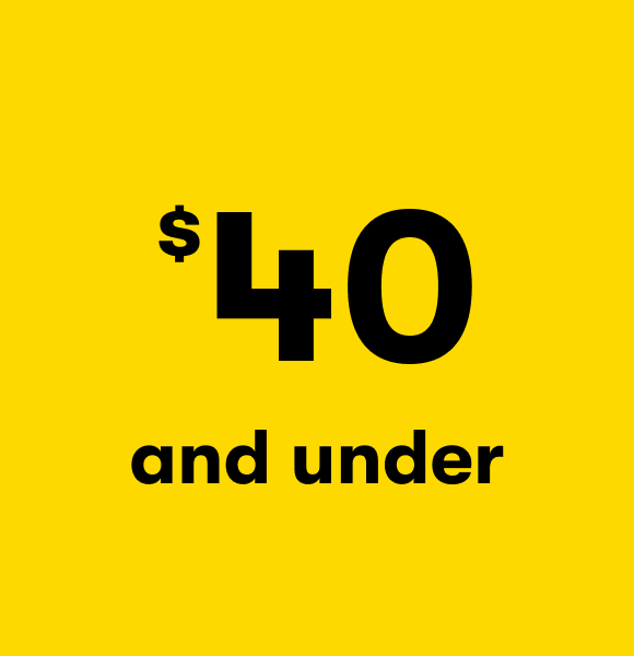 $40 and Under
