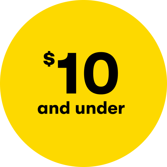 $10 & Under