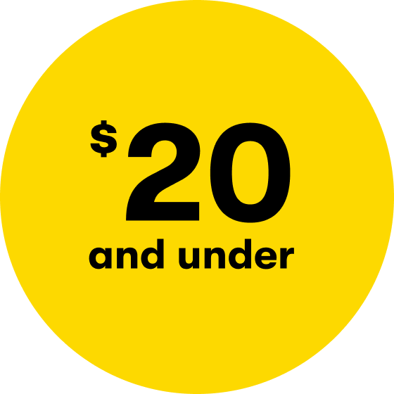 $20 & Under