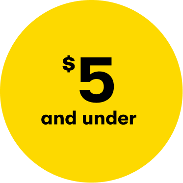 $5 & Under