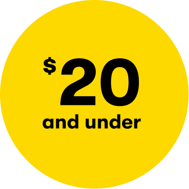 $20 & Under