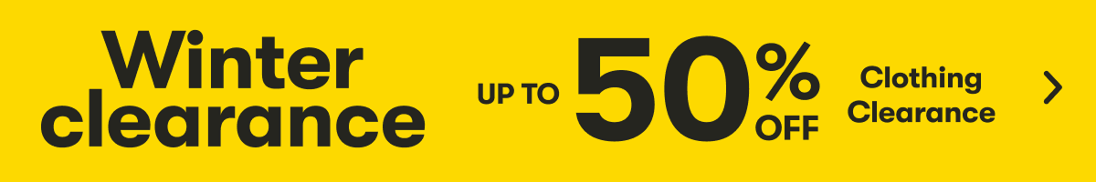 Winter Clearance - Up to 50% OFF Clothing Clearance