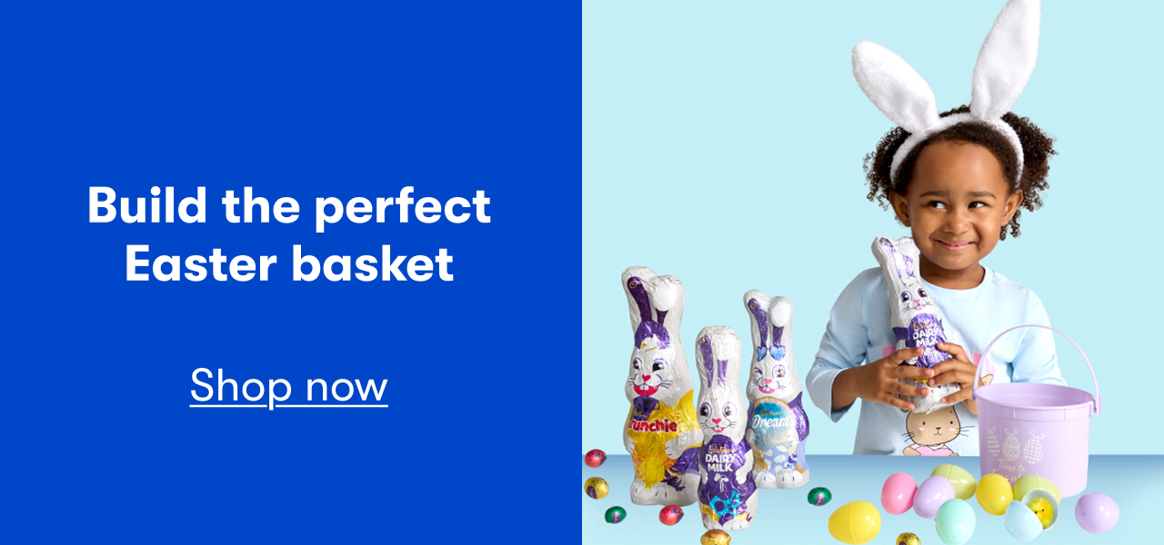 Build the perfect Easter Basket - Shop now