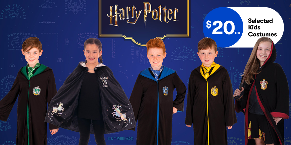 Harry Potter $20 ea Selected Kids Costume
