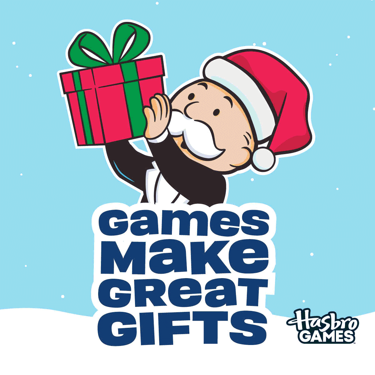 Games that make great gifts: $29 Rebounce Electronic Action Game, $25 Operation Electronic Board Game, $25 Monopoly Classic Board Game