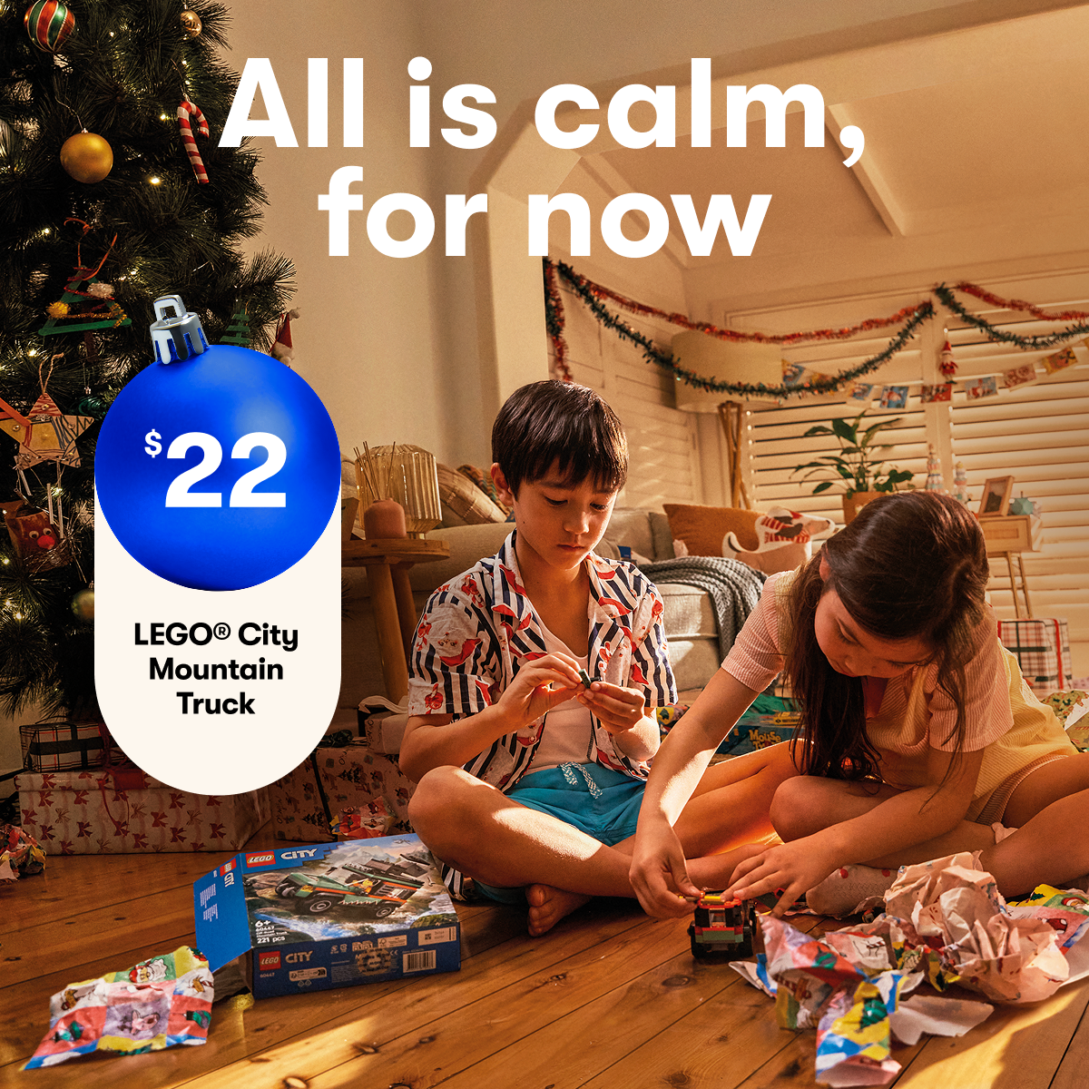 All is calm, for now | $22 Lego City Mountain Truck