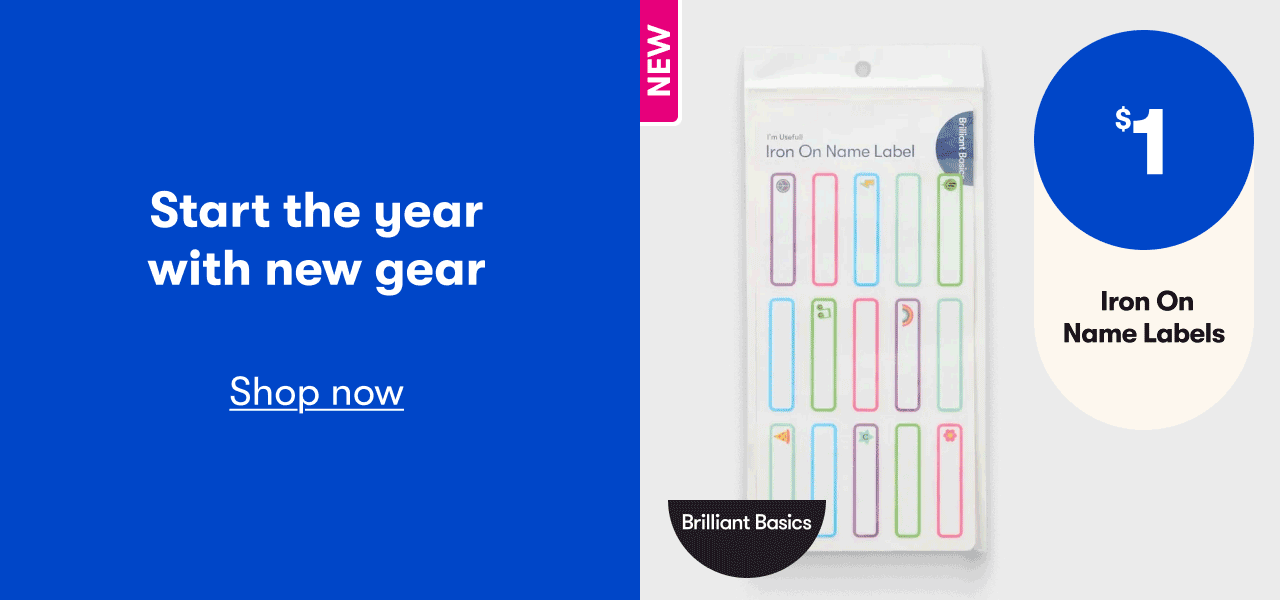 Start the new year with new gear - Shop stationeries