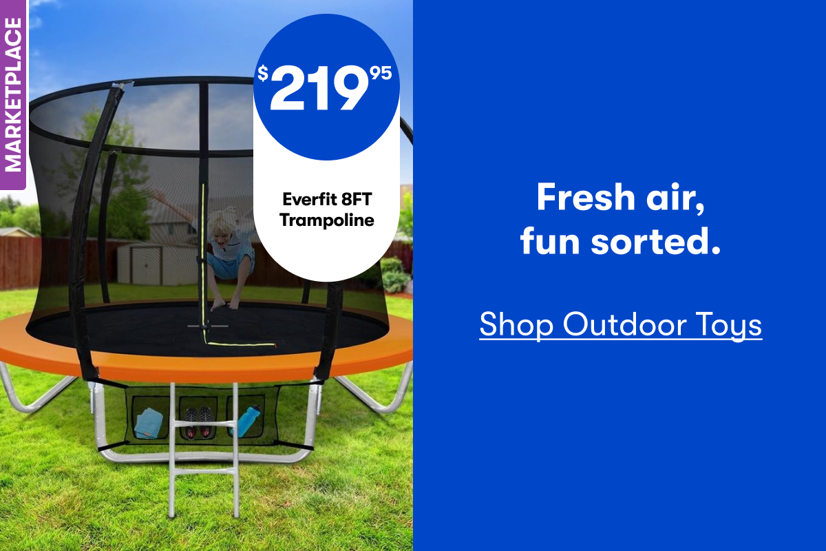 $219.95 Everfit 8FT Trampoline - Fresh air, fun sorted. - Shop outdoor toys