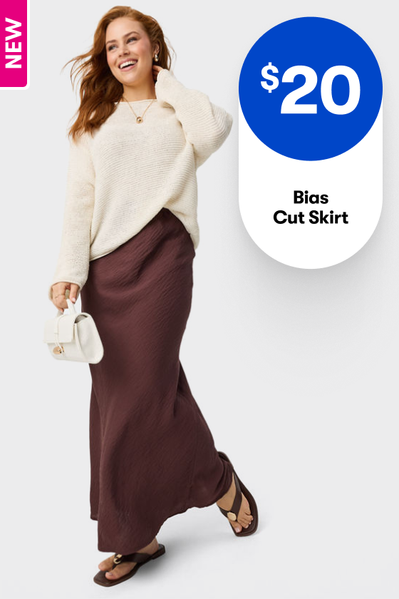 $20 Bias Cut Skirt