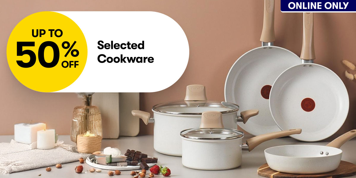 Up to 50% OFF Selected Cookware
