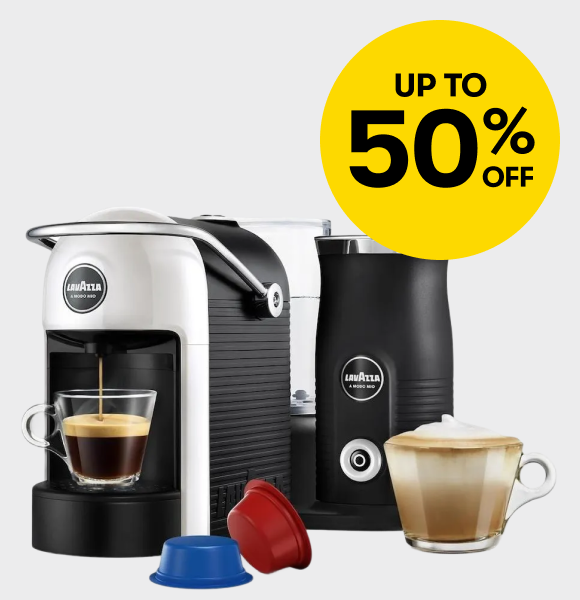 Up to 50% off LavAzza Coffee Machines