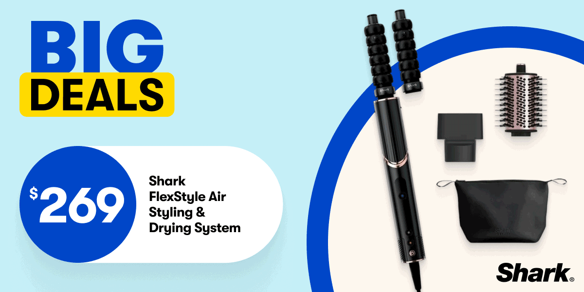 BIG DEALS | $269 Shark FlexStyle Air Styling & Drying System | $298 Ninja Creami Ice Cream Maker Machine | $109 SAVE $10 Birkenstock Unisex Catalina Birko-Flor Narrow Fit Sandals