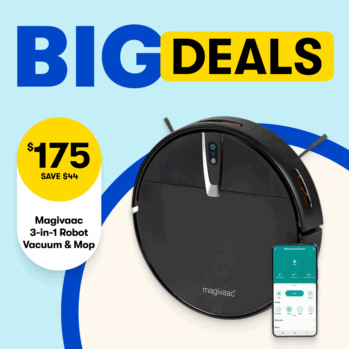 BIG Deals: Magivaac 3-in-1 HEPA Robot Vacuum $175 SAVE $44 | American Tourister 2-Piece Luggage Set $239 SAVE $60 | Sennheiser Wireless Noise Cancelling Headphones $179 SAVE $60