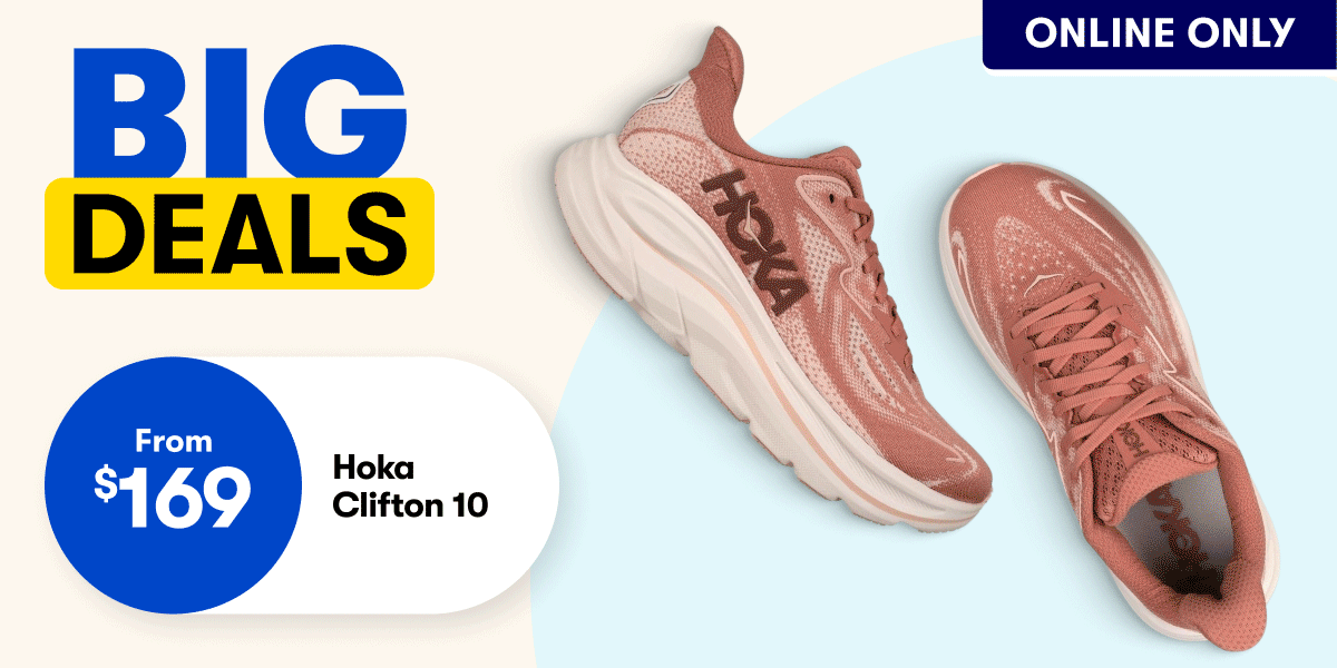 From $169 Hoka Clifton 10 | From $169
