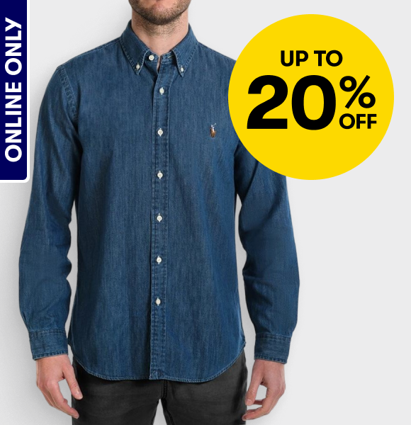 ONLINE ONLY |  UP TO 20% OFF