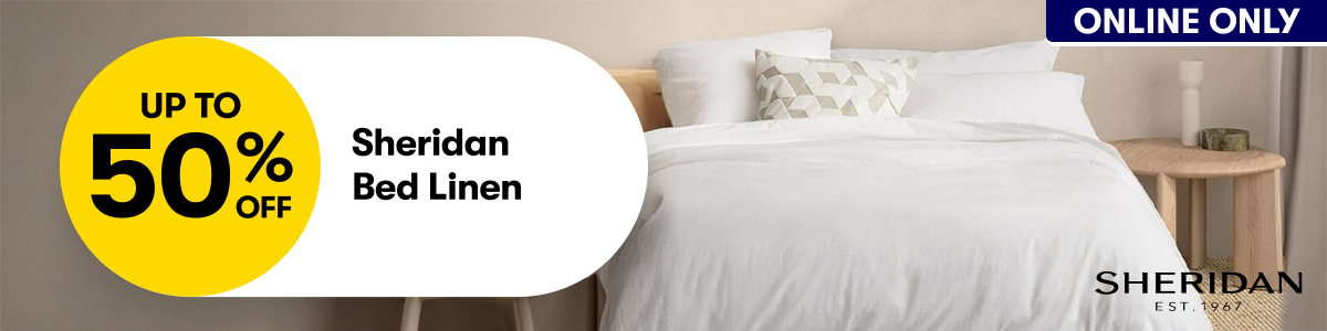 ONLINE ONLY | Up to 50% OFF Sheridan Bed Linen