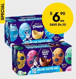 Cadbury Dairy Milk Bunny Sharebag 204g