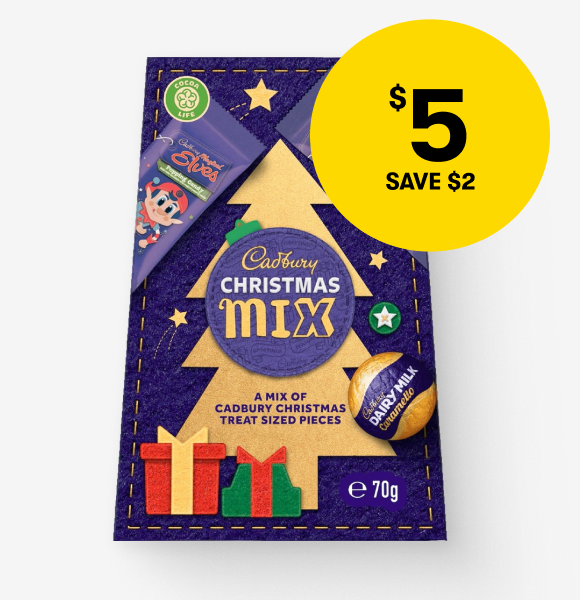 Cadbury Christmas Mix Gift Box 70g