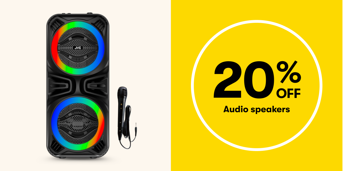20% Off Audio Speakers