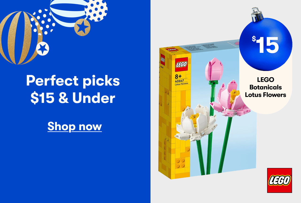 Perfect picks $15 & Under | $15 LEGO Botanicals Lotus Flowers- Shop Now