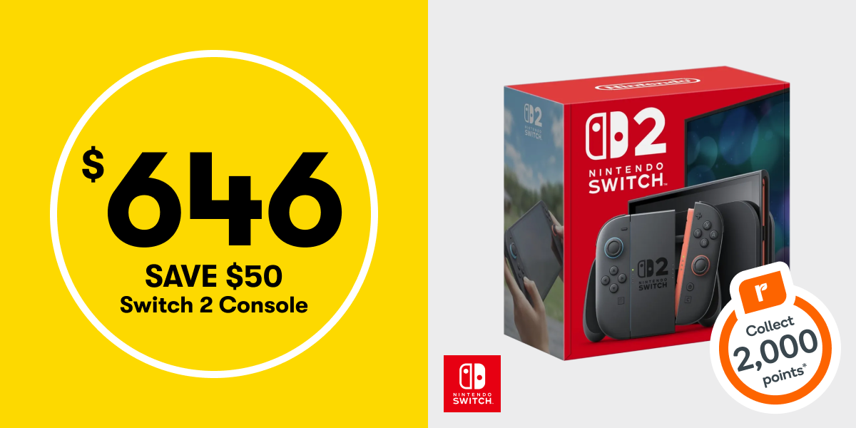 $646 SAVE $50 Nintendo Switch 2 Console