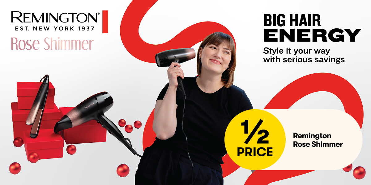 1/2 Price Remington Rose Shimmer