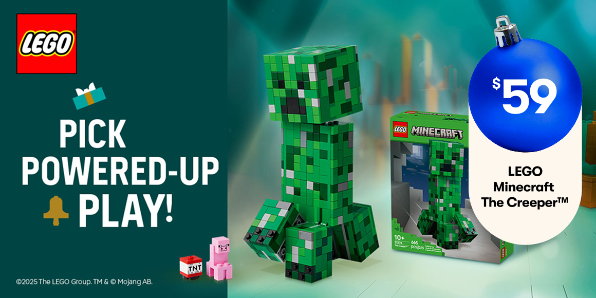 $59 LEGO Minecraft The Creeper