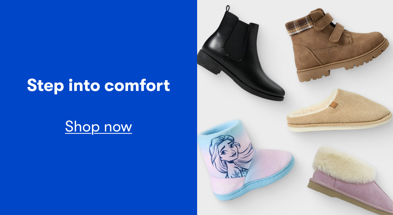  Step into comfort Shop now
