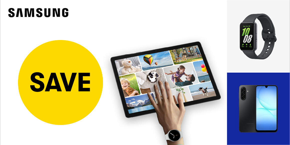 SAVE on Selected Samsung products