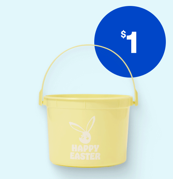Easter baskets from $1