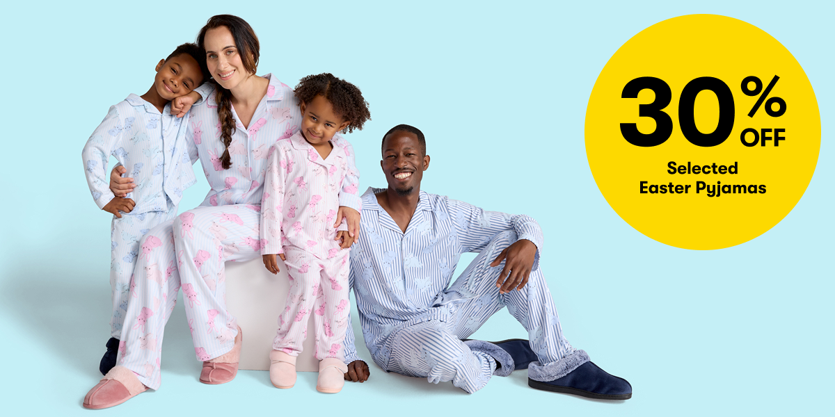 30% OFF Easter Pyjamas