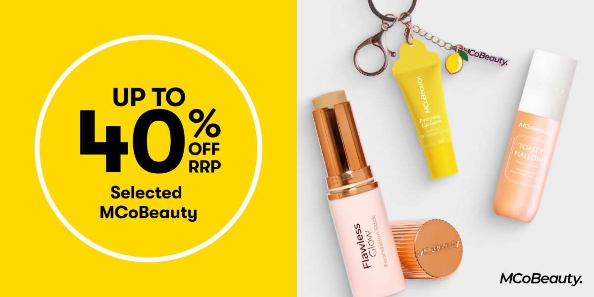 Up to 40% OFF RRP Selected MCoBeauty 