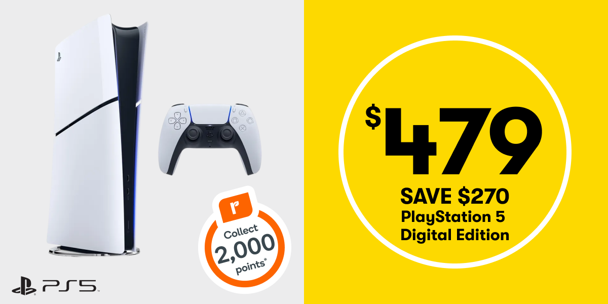 $479 SAVE $270 PS5 Digital Slim Console