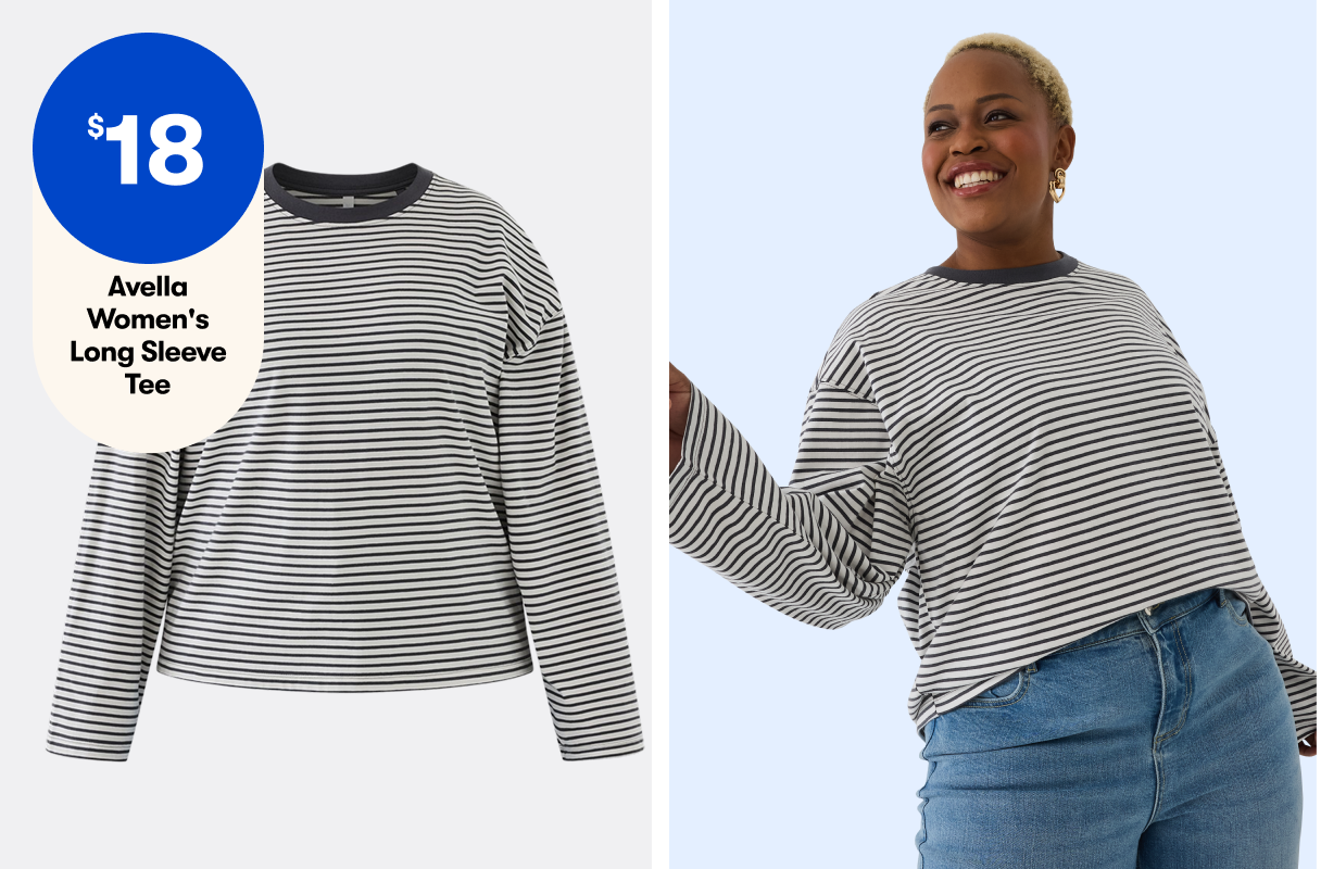 Avella Women's Long Sleeve Tee - Grey