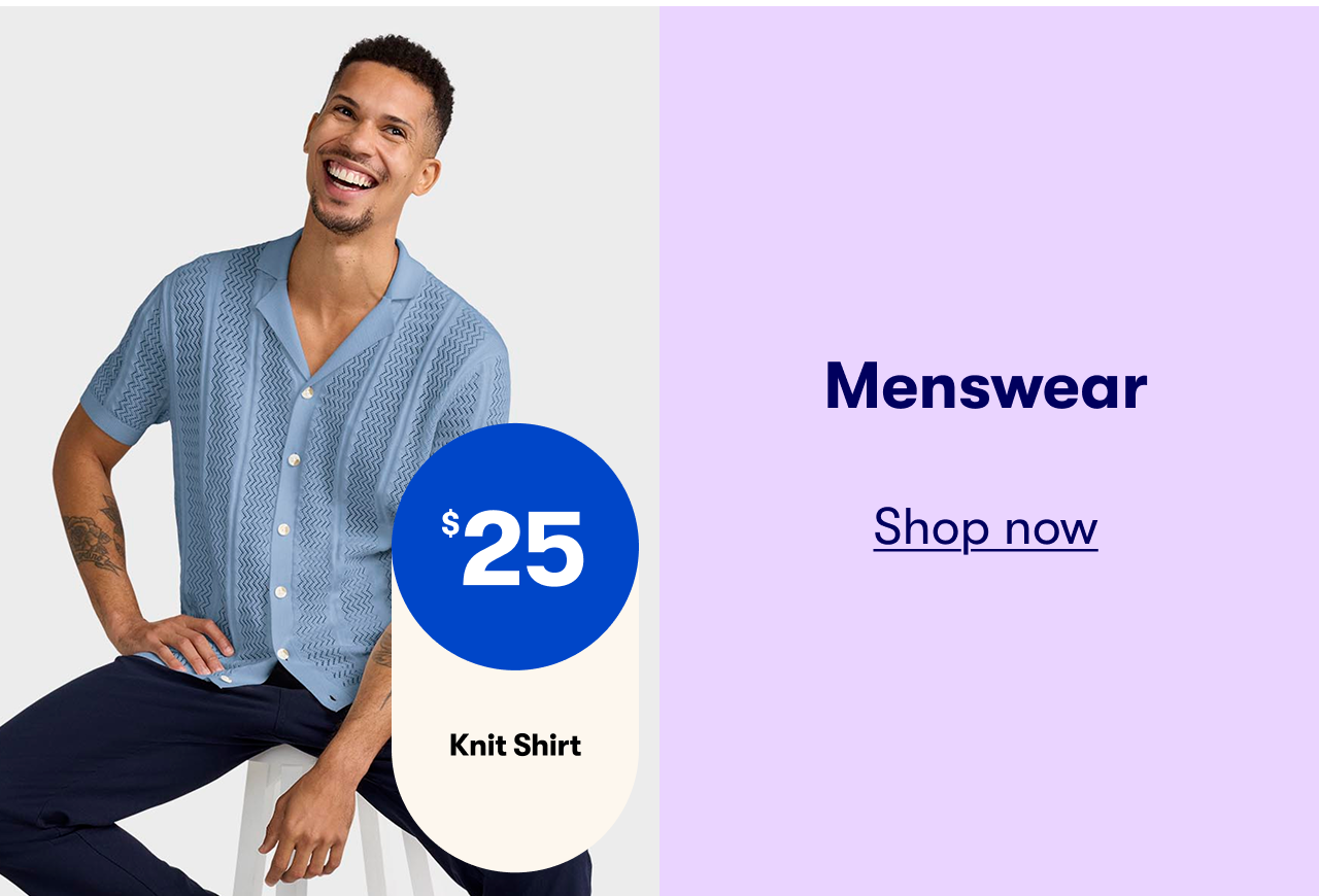 Knit Shirt $25 - Shop Menswear