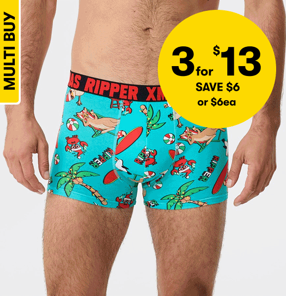 $3 for $13 Underwear