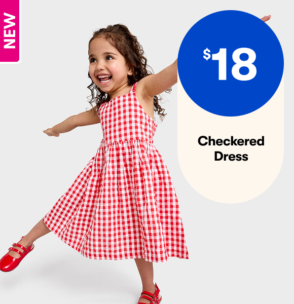 Checkered Dress $18