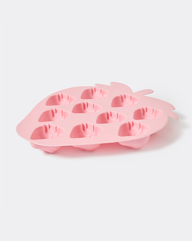 Strawberry Shape Ice Tray