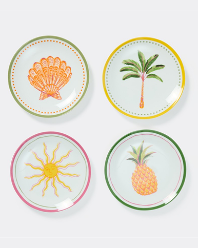 Tropical Side Plates